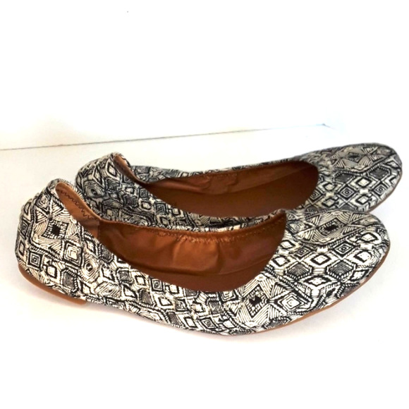 Lucky Brand Shoes - Lucky Brand Sz 7 Western Print Emmie Ballet Flat Shoes